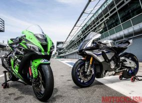קאוואסאקי ZX-10R נגד ימאהה YZF-R1M במונזה