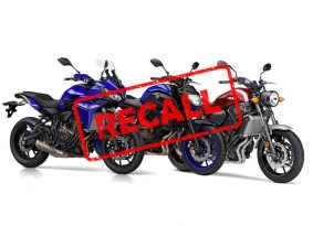 ריקול: סדרת ימאהה MT-07, טרייסר ו-XSR700