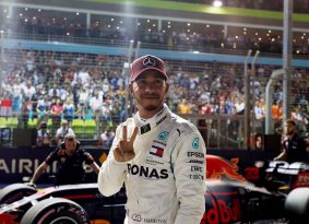 F1 סינגפור דרוג: אף אחד לא מהיר כמו המילטון