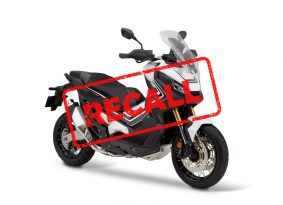 ריקול: הונדה X-ADV 750 מהשנים 2017-2019