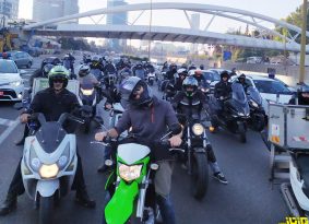 בעקבות אכיפה הרכיבה על השוליים: מחאת האופנוענים יצאה לדרך
