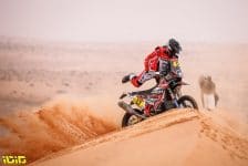 17 Pedrero Garcia Juan (esp), KTM, FN Speed - Rieju Team, Moto, Bike, action during the 7th stage of the Dakar 2021 between Hail and Sakaka, in Saudi Arabia on January 10, 2021 - Photo Antonin Vincent / DPPI