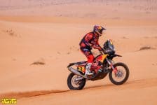 03 Price Toby (aus), KTM, Red Bull KTM Factory Team, Moto, Bike, action during the 7th stage of the Dakar 2021 between Ha’il and Sakaka, in Saudi Arabia on January 10, 2021 - Photo Frederic Le Floc’h / DPPI