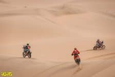 79 Baratin Amaury (fra), KTM, Honrizon Moto 95, Original by Motul, Moto, Bike, 82 Raorane Ashish (ind), KTM, Ashish Roarane, Original by Motul, Moto, Bike, action during the 11th stage of the Dakar 2021 between Al-‘Ula and Yanbu, in Saudi Arabia on January 14, 2021 - Photo Frederic Le Floc’h / DPPI