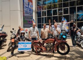 מסע האופנועים לפיד המכביה – המסע הכי ציוני בעולם