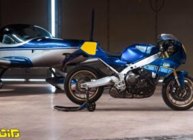 ימאהה XSR900 GP מתעטף בצבעי המרוץ של סארון